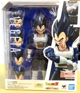 Bandai S.H.Figuarts Dragon Ball Z Vegeta Estilo Antiguo Ropa de Batalla Nueva en Mano - Imagen 1 de 5