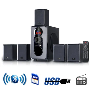 Befree Sound Bfs455 5.1 Channel Surround Bluetooth Speaker System In Black - Picture 1 of 1