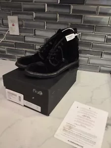 Neu Fru.it Adiete Stiefeletten, schwarz, italienisch Größe 39 US Größe 8 - Bild 1 von 9