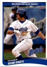 2009 Wilmington Blue Rocks Choice 7 Ryan Eigsti Peoria Illinois IL Baseball Card