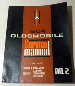 1964 Oldsmobile Service Manual No.2 Automatic & Manual Transmissions - Picture 1 of 9