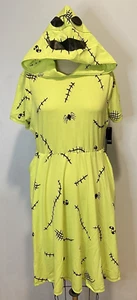 Torrid Disney The Nightmare Before Christmas Oogie Boogie Mini Hooded Dress 00 - Picture 1 of 7