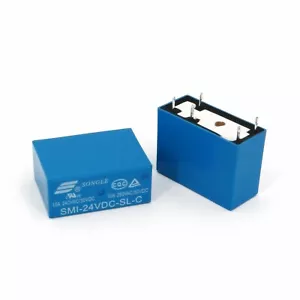 10Pcs SONGLE 24VDC Power Relay SMI-24VDC-SL-C 5Pin PCB Mount SPDT 10A/250VAC - Picture 1 of 5
