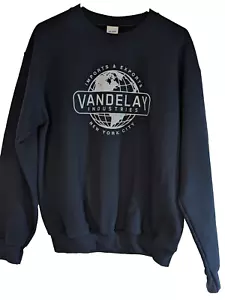 Vandelay Industries Latex Seinfeld TV Show Unisex Graphic Blue Medium Sweatshirt - Picture 1 of 7