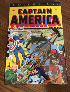 Captain America Golden Age Omnibus Volume 1 DM Variant Kirby Lee Simon Marvel