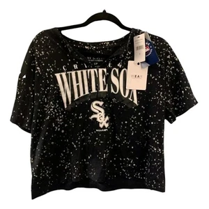 Camiseta deportiva de béisbol deportiva de los Medias Blancas de Chicago de Erin Andrews nueva con etiquetas MLB - Imagen 1 de 10