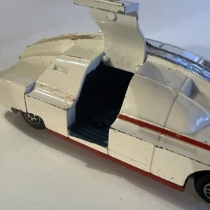 DINKY TOY RARE BLUE INTERIOR CAPTAIN SCARLET MSV MAXIMUM SECURITY VEHICLE 105 - Picture 1 of 12