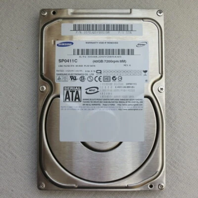 Samsung SP0411C 40Gb SATA 3.5" 7200rpm used - Image 1 of 4