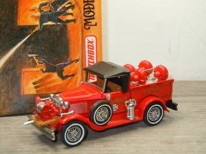 1930 Ford Model A Battalion Chiefs Vehicle - Matchbox YFE12 in Box *52378 - Imagen 1 de 5