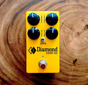 Diamond Comp Jr V2 Optical Compressor Overdrive & EQ Pedal - MINT - Picture 1 of 1