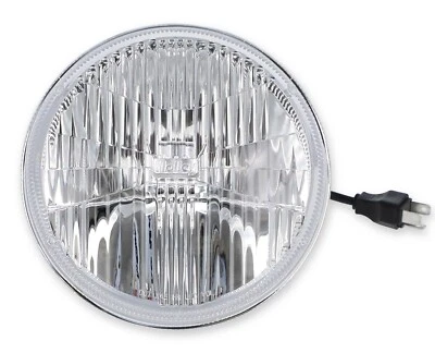 Holley RetroBright 7" Round LED Forward Facing Light Modern White 5700K LFRB155 - Image 1 of 4