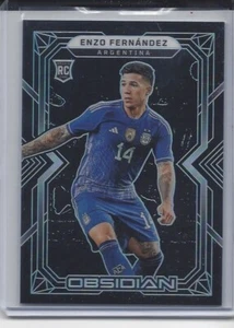 ENZO FERNANDEZ 2022-23 PANINI OBSIDIAN TRUE ROOKIE RC #D 84/115 - Picture 1 of 2