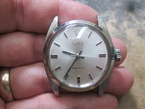 Vintage Rolex OYSTER PRECISION MENS REF. 6426 RUNNING WRISTWATCHMADE IN 1969 - Picture 1 of 7