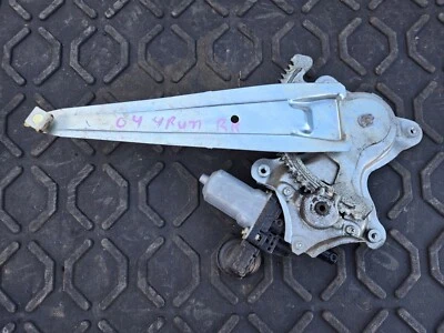 Toyota 4runner 2004 puerta trasera derecha regulador ventana + motor pasajero puerta trasera Foto 1 de 4