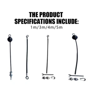 Fitness Steel Cable Home Gym Replacements Pulley Cable Fitness Steel Wire Rope - Picture 1 of 27