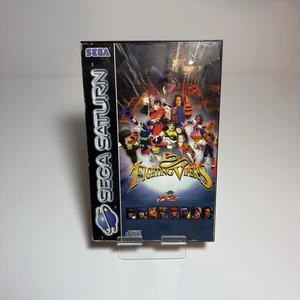 Fighting Vipers Sega Saturn Game Complete + Manual PAL CIB - Picture 1 of 7