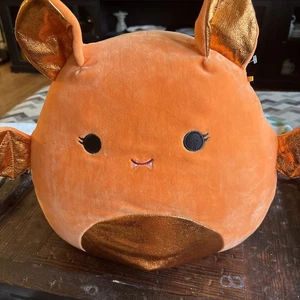 2021 Halloween Squishmallow 12" TANGIE the BAT ORANGE WALGREENS EXKLUSIV NEU MIT ETIKETT - Bild 1 von 6