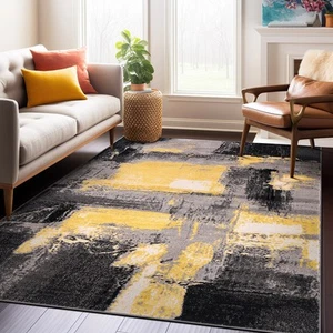 Rugshop Rugs Contemporary Abstract Watercolor Carpets for Sale Turkish Rugs 5x7 - Picture 1 of 11