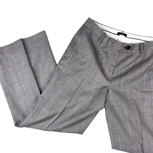 J. Pantalone Crew pied de poule lana italiana gamba dritta grigio 4 Academia Old Money - Foto 1 di 7
