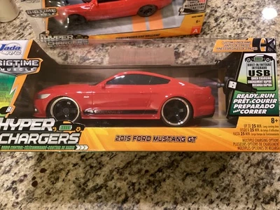 Jada R/C BIGTIME MUSCLE HYPER CHARGERS ‘15 FORD MUSTANG GT - UNOPENED - Image 1 of 4