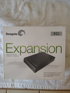 Seagate Expansion. PC Ad On Storage. USB 3.0 1 TB - Picture 1 of 5