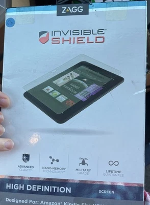 ZAGG Invisible Shield Kindle Fire - HDX 7” Screen Protector - Image 1 of 2