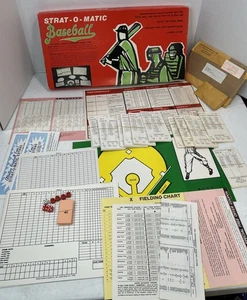 Vintage 1976 Strat-O-Matic Baseball Game With 10 Teams (4) 1984 (6) 1986 & More - Picture 1 of 16