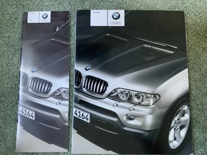 BMW X5 Sales Brochure & Price List 2004 NEW - Picture 1 of 2