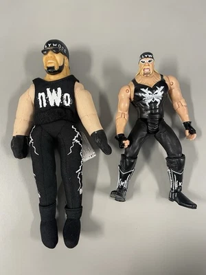Boneco de pelúcia macio WCW Buddy WWF A24 e 2000 6” novo na caixa Hulk Hogan Hollywood 1999 - Imagem 1 de 4