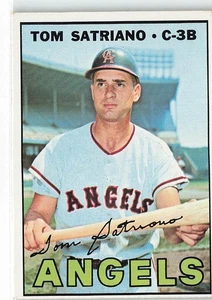 1967 Topps #343 Tom Satriano - Picture 1 of 2