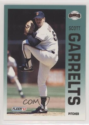 1992 Fleer Scott Garrelts #636 - Image 1 of 2