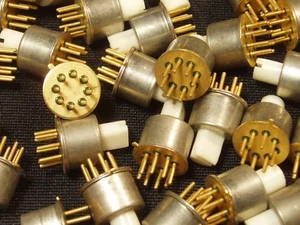 10 Pieces: Miniature 7-Position Rotary Selector Switch DIY Arduino NOS Gold - Picture 1 of 6