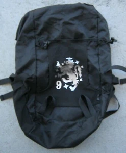 DREW ESTATE LIGA PRIVADA NO. 9 BACKPACK SURVIVAL BAG 18'' BLACK LIGHTWEIGHT NWOT - Picture 1 of 12