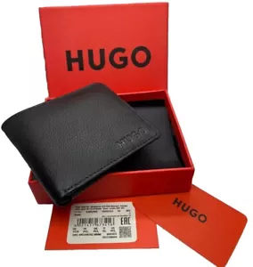 HUGO Genuine Leather Wallet 🎁❤️ Brand New In Box - Bild 1 von 8