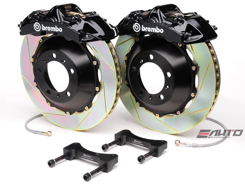 Brembo Front GT BBK Brake 6piston Black 355x32 Slot Rotor for G35 350Z Fairlady - Image 1 of 1