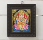 Ganesha Painting Wall Hanging Thanjavur Tanjore Painting Hindu Home Decor Gift