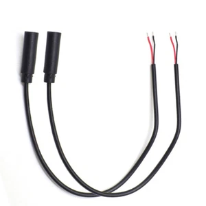 Cable auxiliar de audio de 30 cm de 1 pieza 3,5 mm estéreo hembra conector cable de 3 pines hágalo usted mismo cable coleta - Imagen 1 de 5