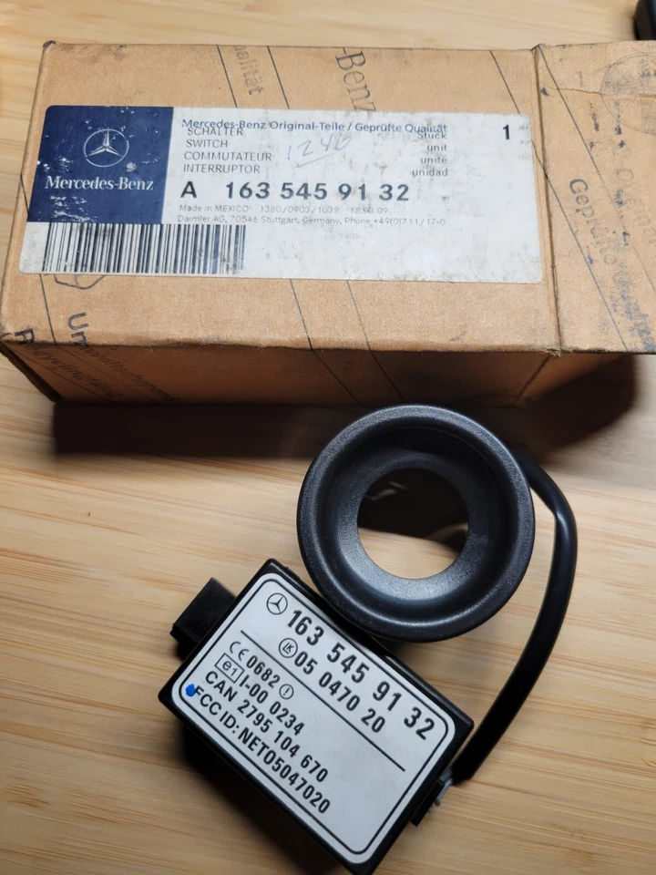 Unidad de control de comunicación de encendido Mercedes Benz ML W163 2002-2005 1635459132  Foto 1 de 1