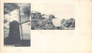 Postkarte RI: Bailey's Beach & Oil Mill, Newport, Rhode Island, PMC 1890er - Bild 1 von 2