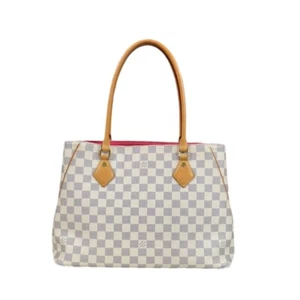 LOUIS VUITTON Tote Bag N41449 Damier Azur Canvas Damier Azur Calvi used - Picture 1 of 12