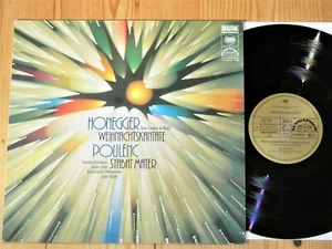 LP Honegger Weihnachtskantate / Poulenc Stabat Mater Czech. Phil. Libor Pešek NM - Picture 1 of 2