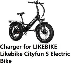 🔥Fuente de alimentación adaptador de CA cargador de batería para bicicleta eléctrica LIKEBIKE cityfun s - Imagen 1 de 4