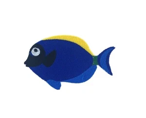 Toppe toppa patch ricamo pesce tropicale - Picture 1 of 1