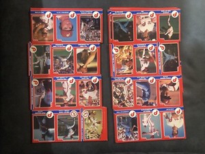 (10) 1984 Steve Carlton Star Company 8 Panel 24 Card Set - Phillies Cardinals