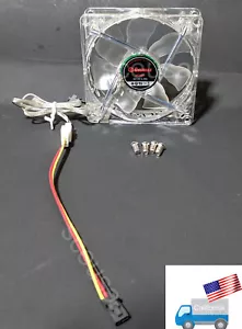 NEW Enermax Blue LED Cooling Fan for Dell 8J208,21KTM,929FF,F0995,3612KL-04W-B66 - Picture 1 of 11