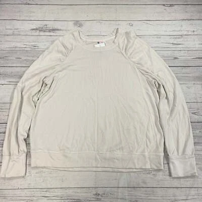 Suéter Pullover Sundry Evereve Boutique Off-White Raglán Mujer Talla 4 NUEVO Foto 1 de 4