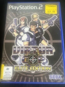 Virtua Cop Elite Edition PS2 PlayStation 2 PAL Game Complete VGC - Picture 1 of 4