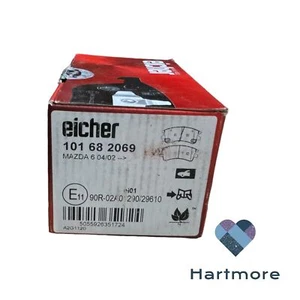 Juego de pastillas de freno delanteras izquierda/derecha Eicher 101682069 Mazda 6 - Imagen 1 de 3