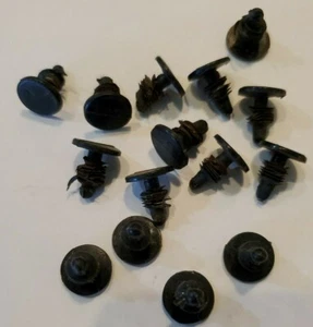 MOPAR 1970 B-BODY FRONT SPLASH SHIELD RIVOTS 15 PIECES PLASTIC - Picture 1 of 3