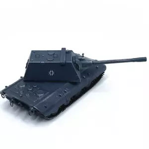 Cricchetto in lega modello carro pesante tedesco E100 1:72 torretta Krupp grigio tedesco - Foto 1 di 7
